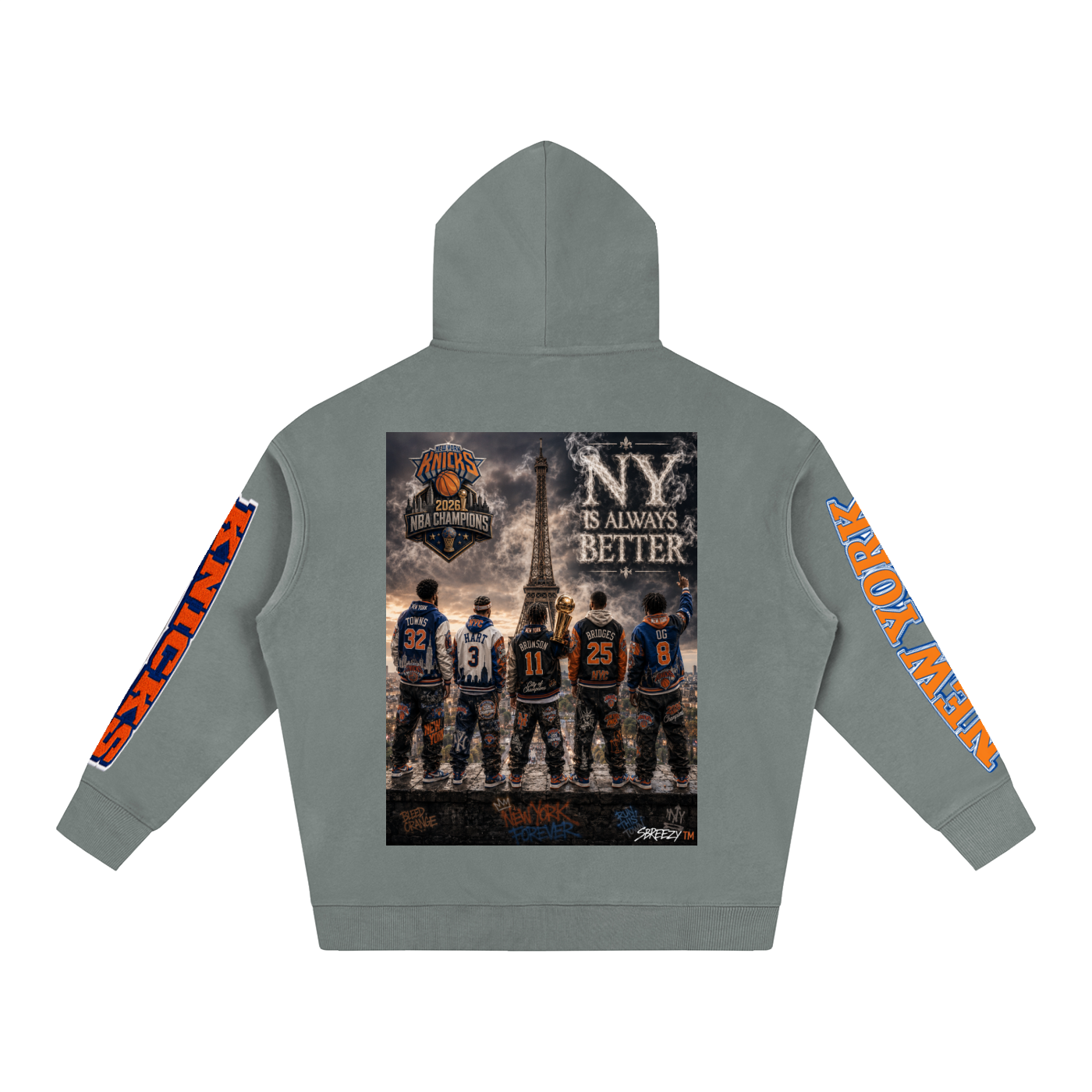 Knicks Paris tour Hoodie