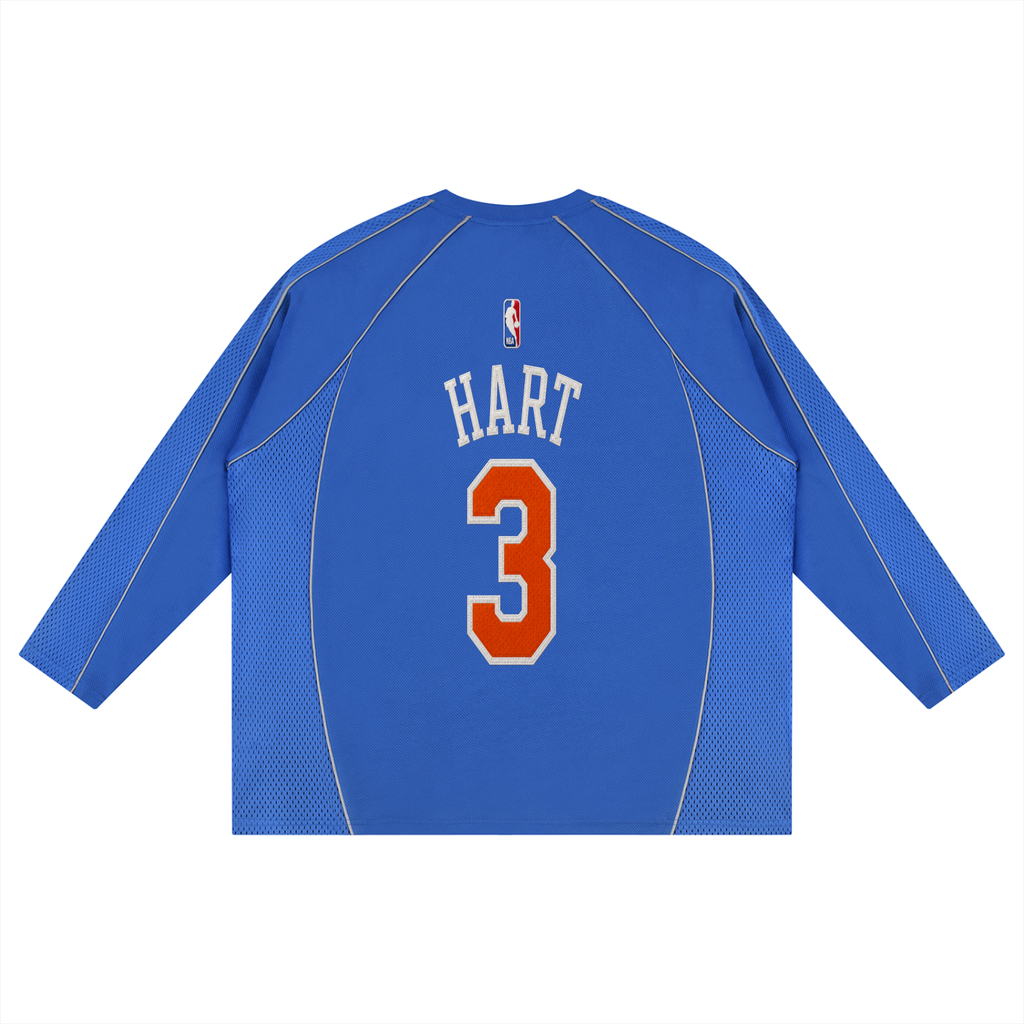 Josh Hart Sbreezy Knicks Paneled Raglan Soccer Jersey