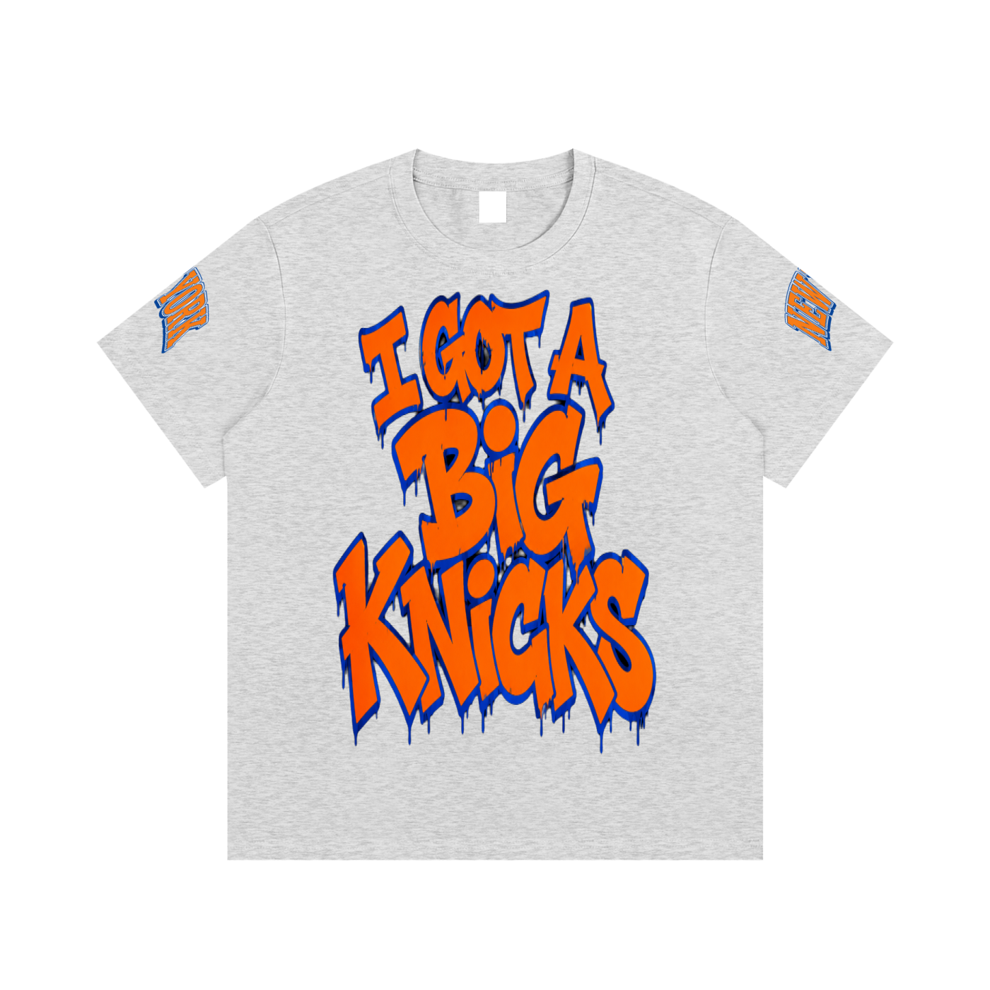 I got a big Knicks T-Shirt