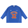 Karl Anthony Towns Sbreezy Knicks Paneled Raglan Soccer Jersey