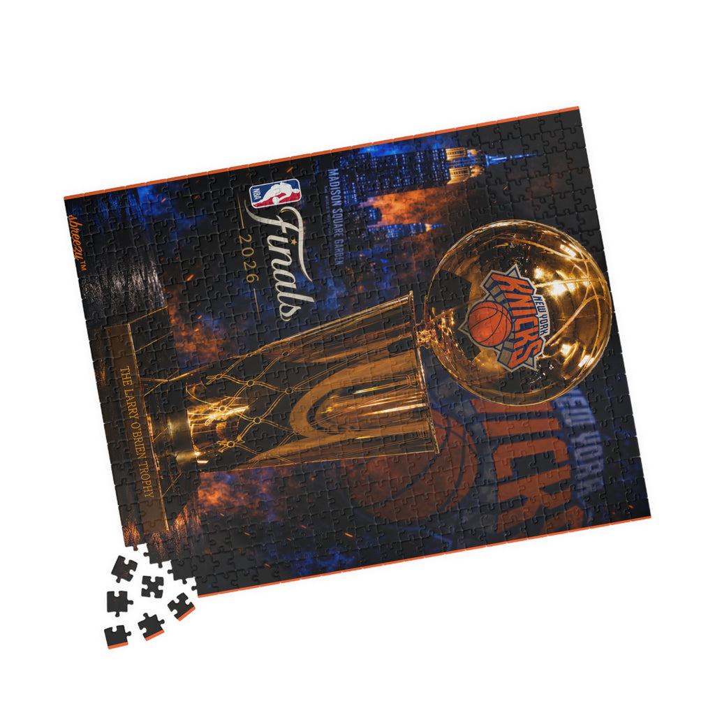 NBA Finals Trophy Puzzle — Basketball Championship Jigsaw (110/252/520/1014 pcs)