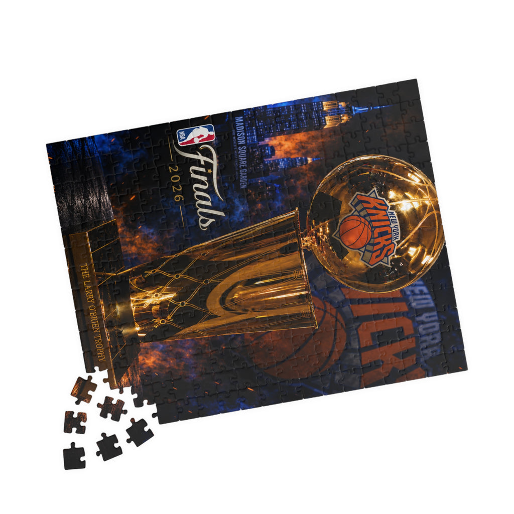 NBA Finals Trophy Puzzle — Basketball Championship Jigsaw (110/252/520/1014 pcs)