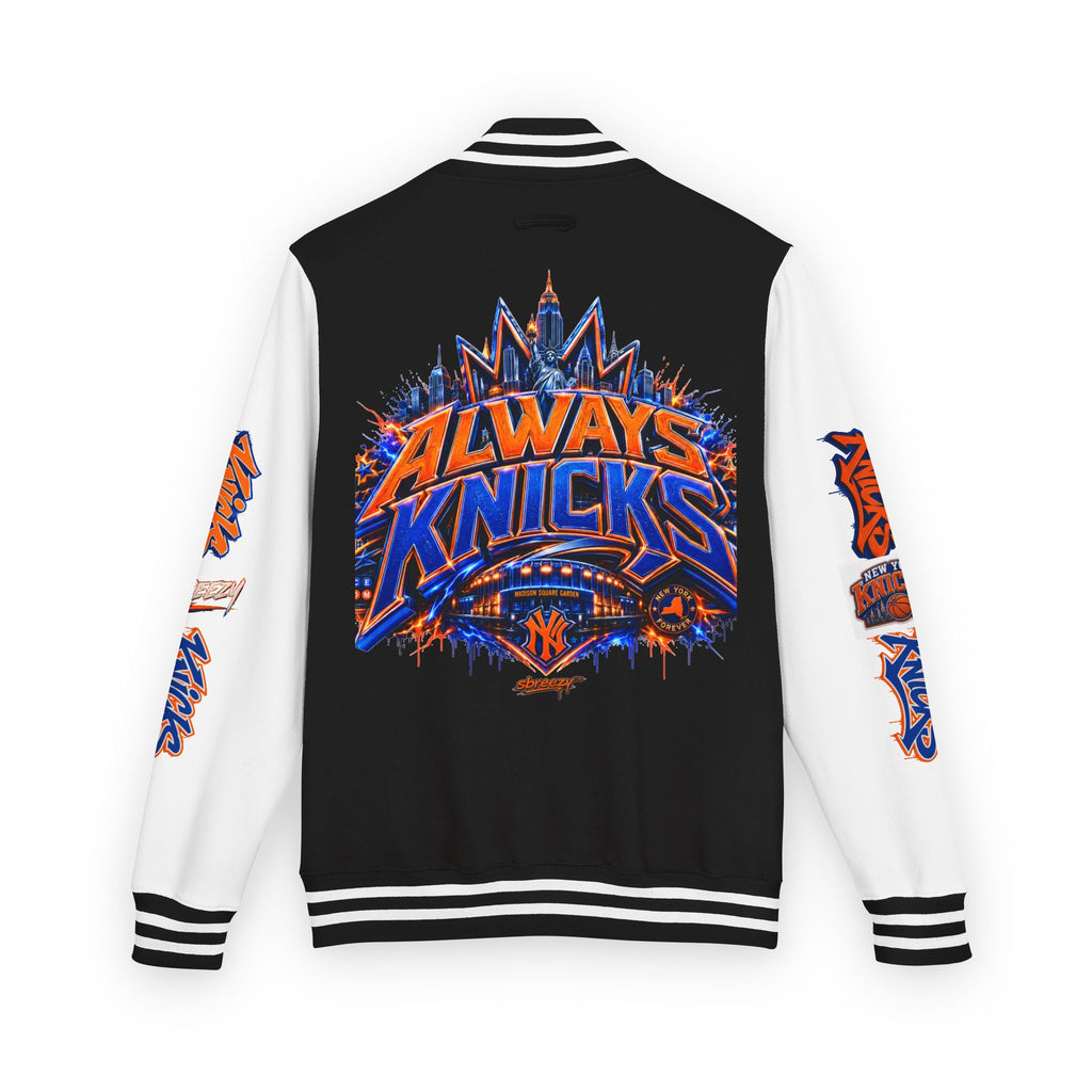 Always Knicks Letterman Jacket — New York Basketball Varsity Jacket