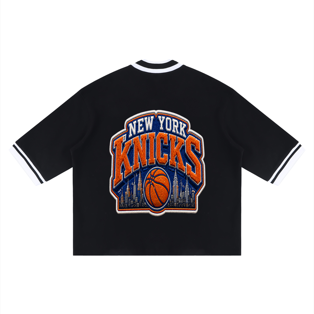 Knicks Button Shooting Shirt