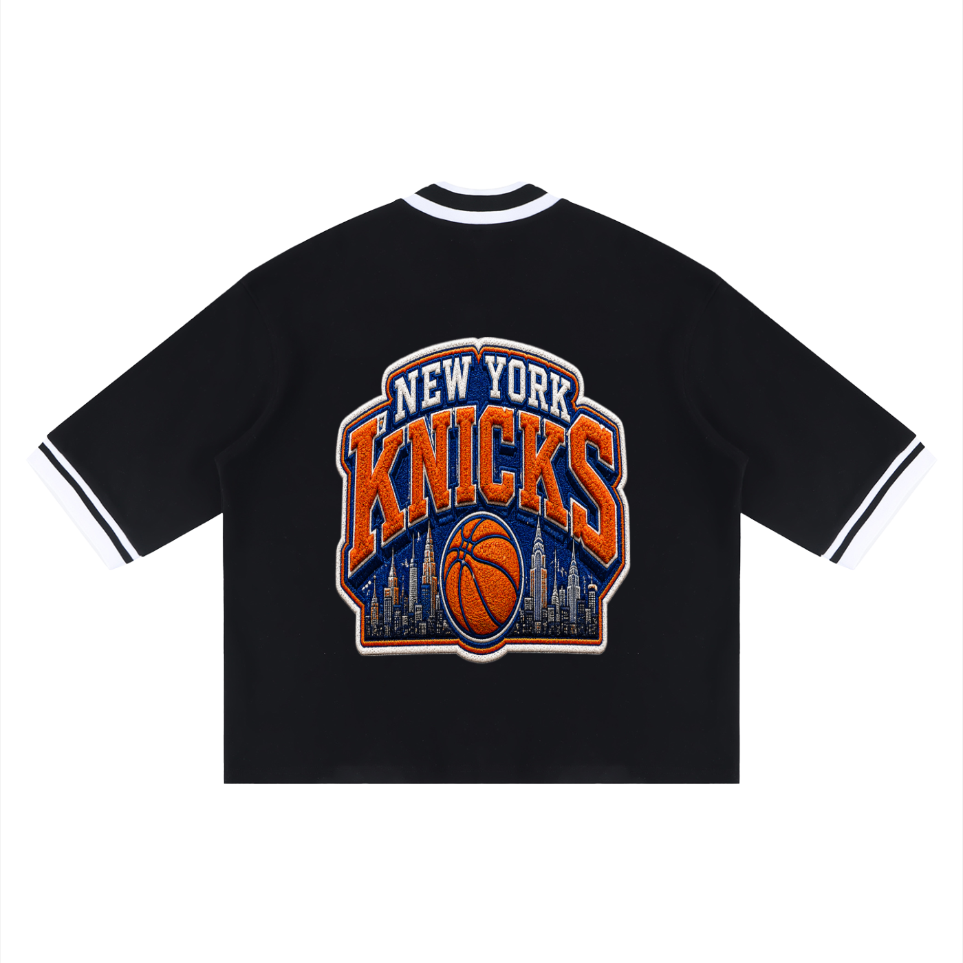 Knicks Button Shooting Shirt