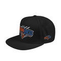 New York Knicks Embroidered Snapback Hat — Retro Team Logo Cap