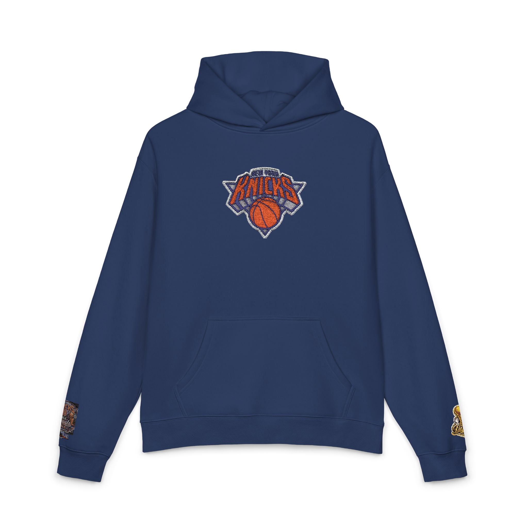 New York Knicks Logo Hoodie - Relaxed Streetwear Pullover