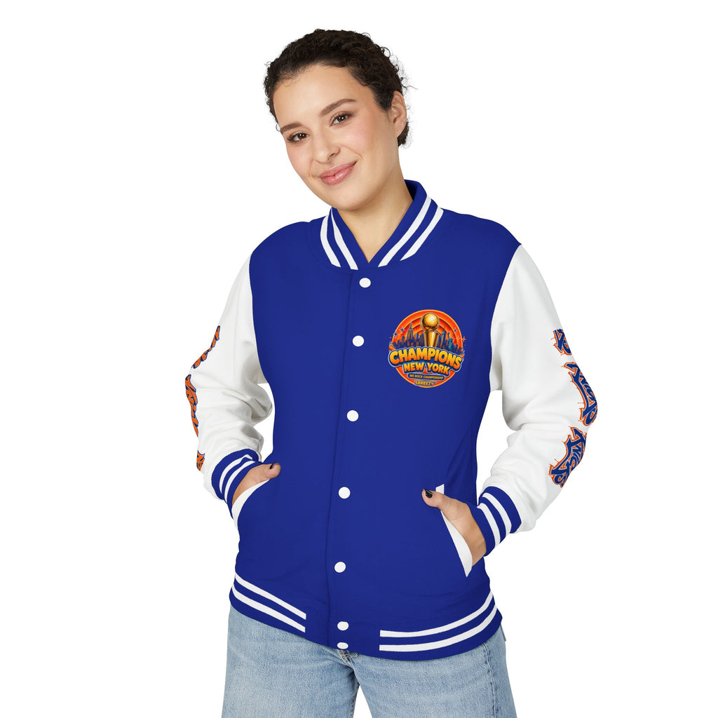 Knicks Championship Letterman Jacket — "That's All, Folks!" New York Stand Up