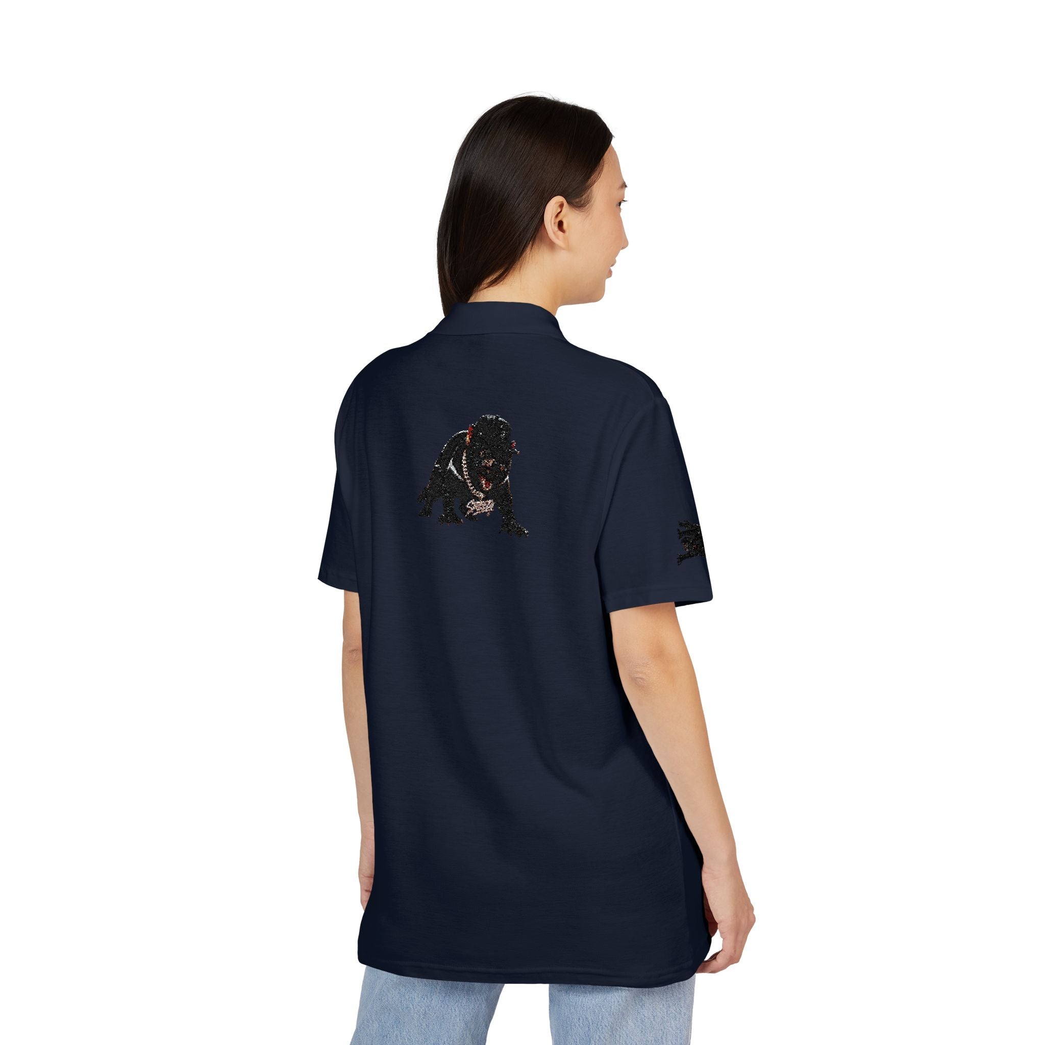 Embroidered Sbreezy Tasmanian Devil Kingdom Polo Shirt