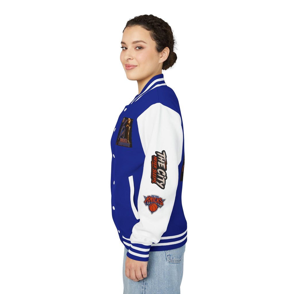 Knicks Letterman Jacket — Vintage NYC Basketball Varsity Jacket