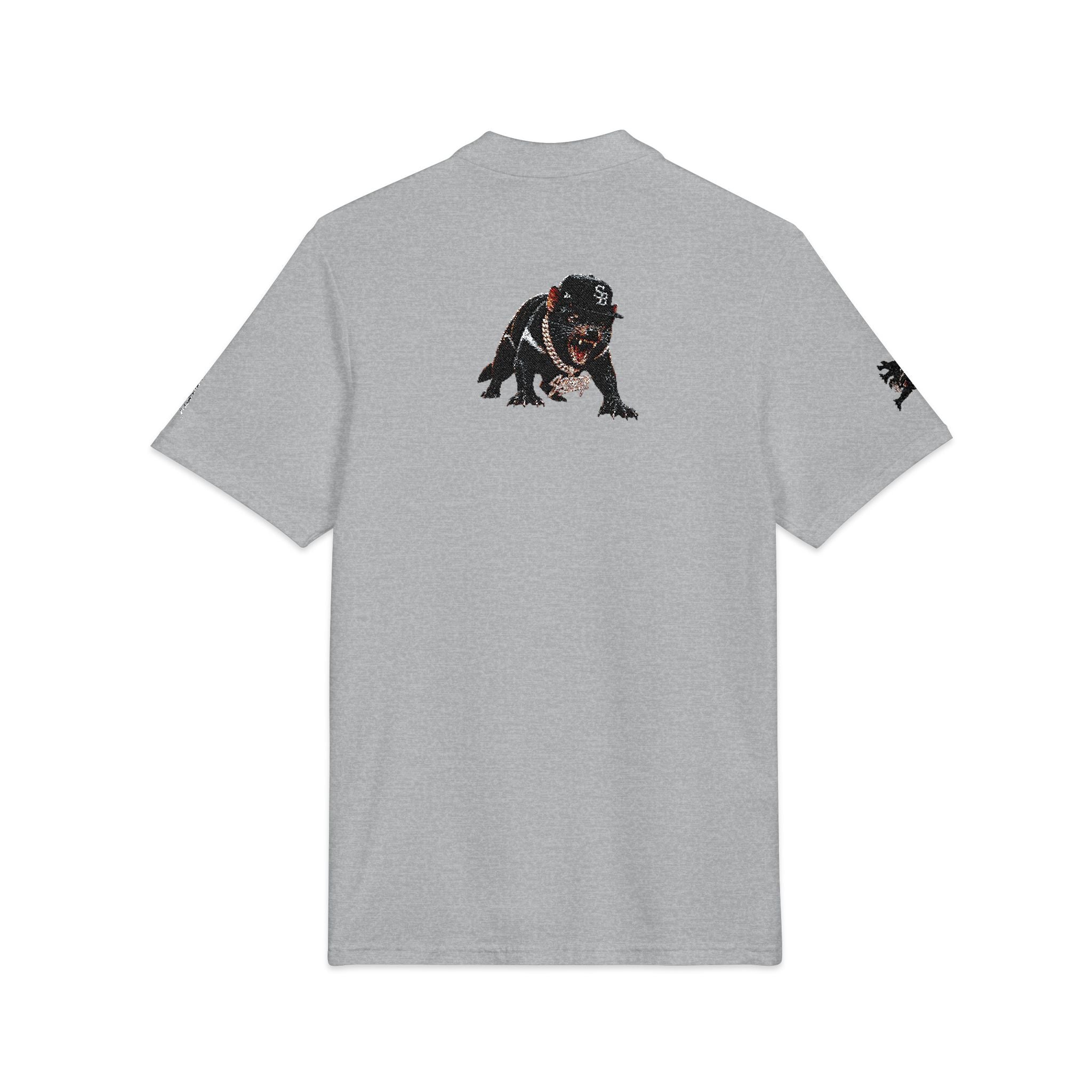 Embroidered Sbreezy Tasmanian Devil Kingdom Polo Shirt
