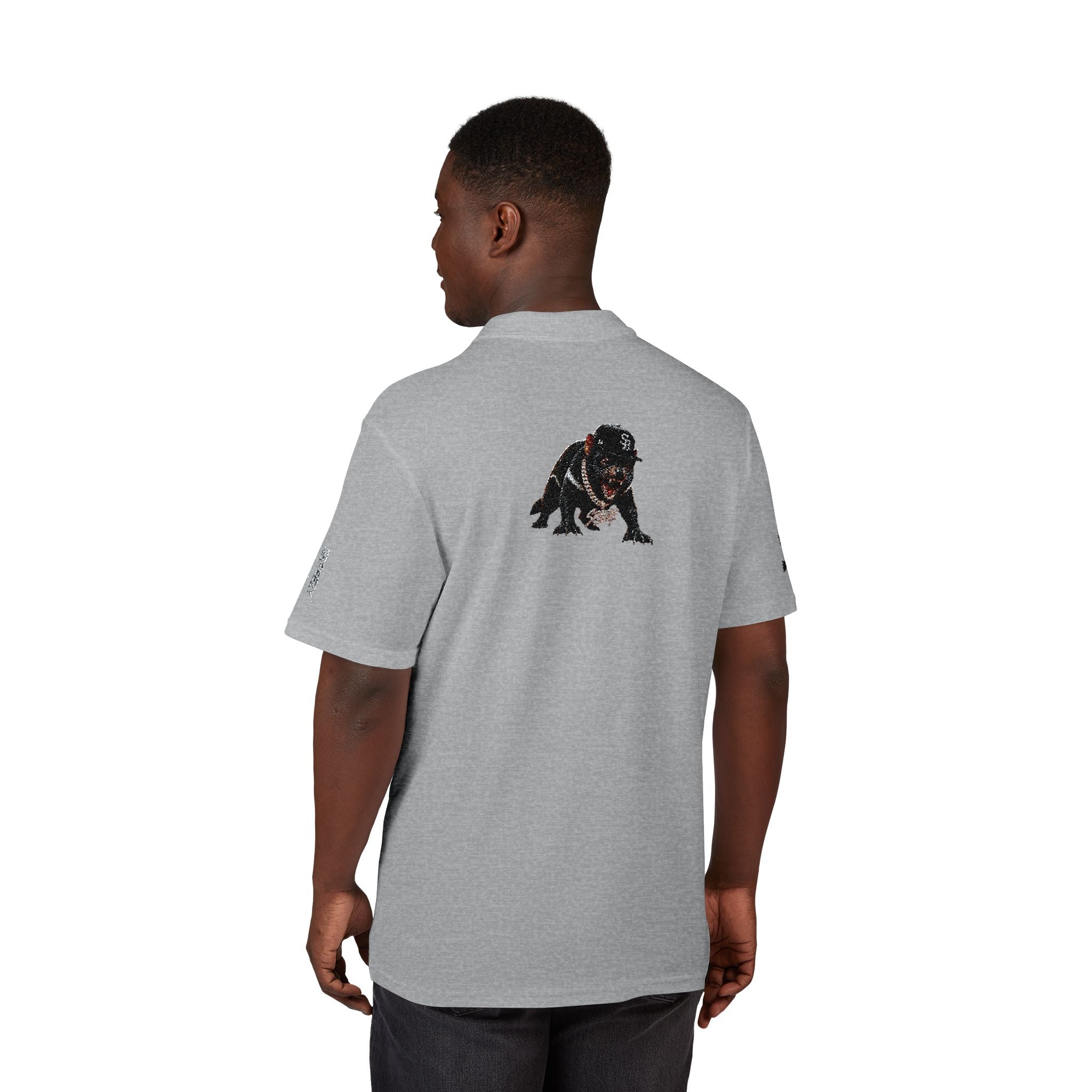 Embroidered Sbreezy Tasmanian Devil Kingdom Polo Shirt