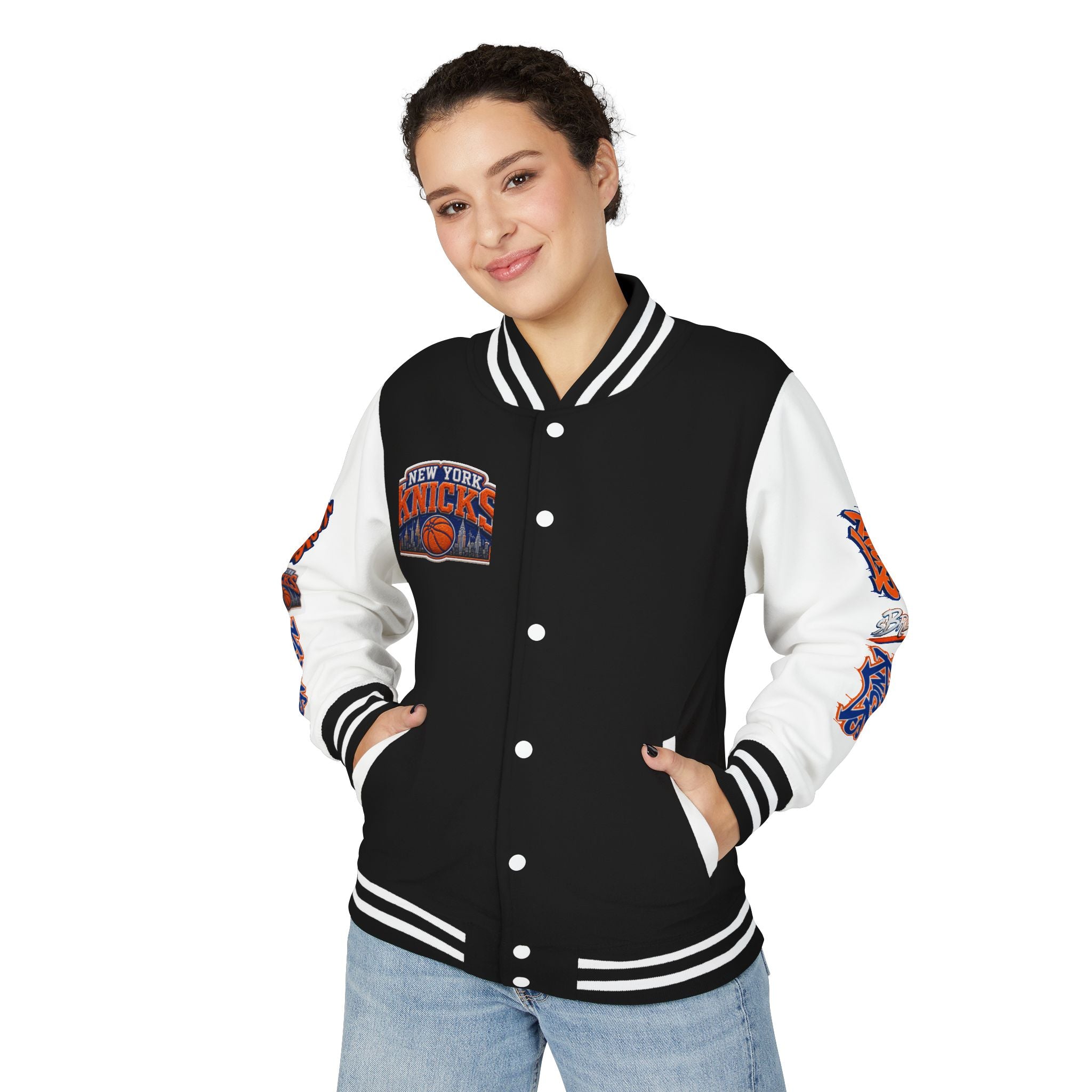 Always Knicks Letterman Jacket — New York Basketball Varsity Jacket