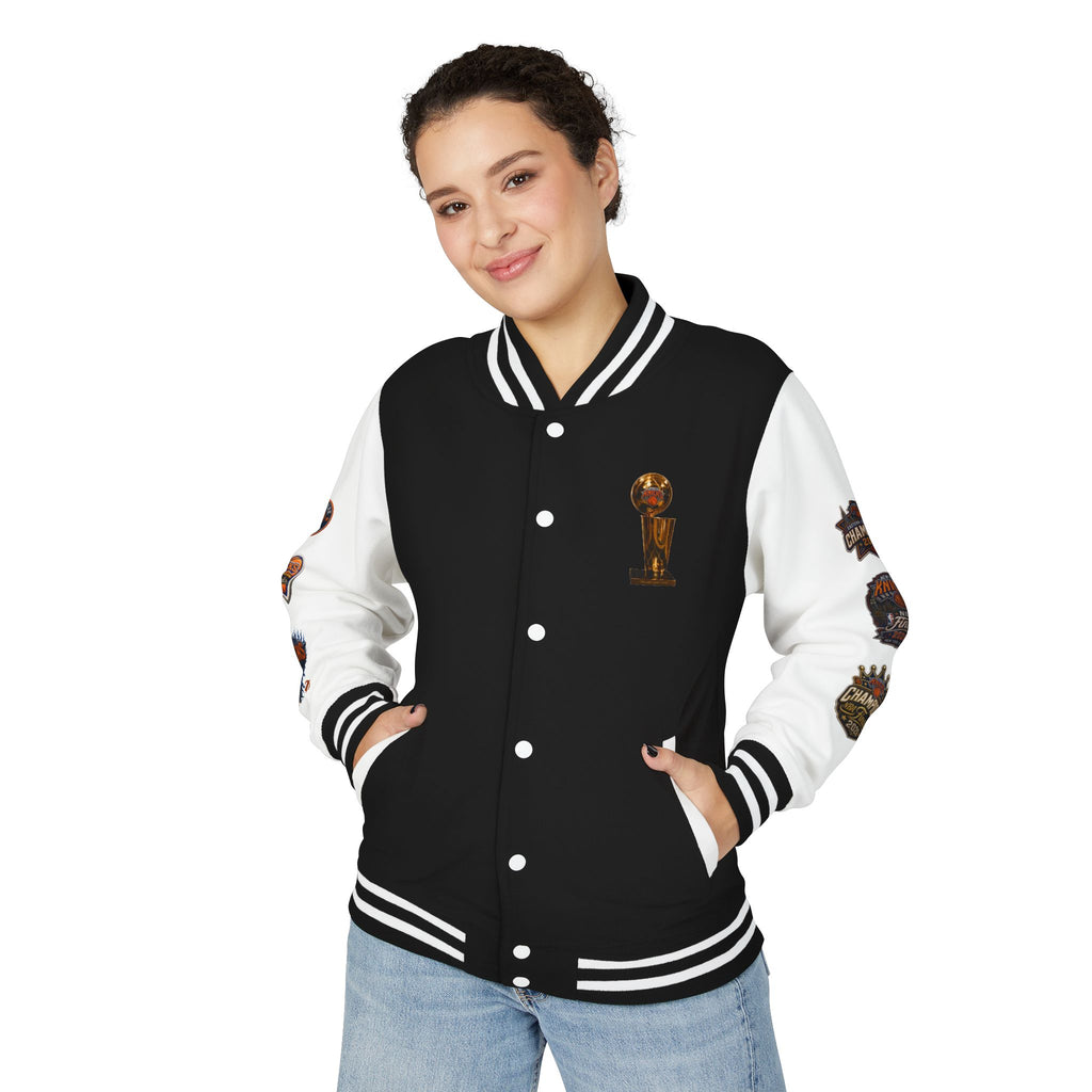 Knicks Patch Letterman Jacket — New York Basketball Varsity Jacket