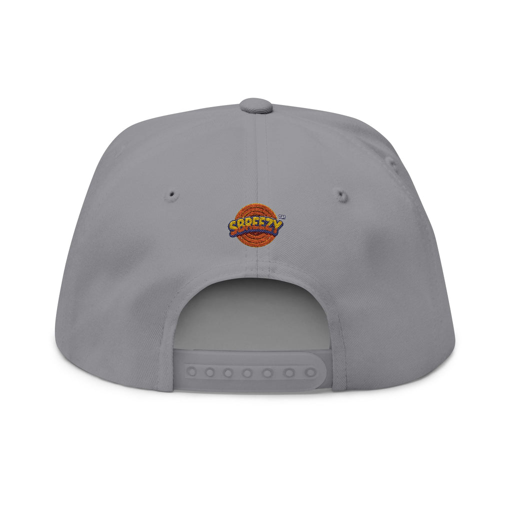 Champions Patch Flat Bill Cap — Embroidered New York Sports Snapback