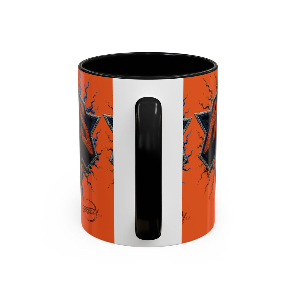 New York Knicks Basketball Accent Coffee Mug — 11/15oz Orange & Black