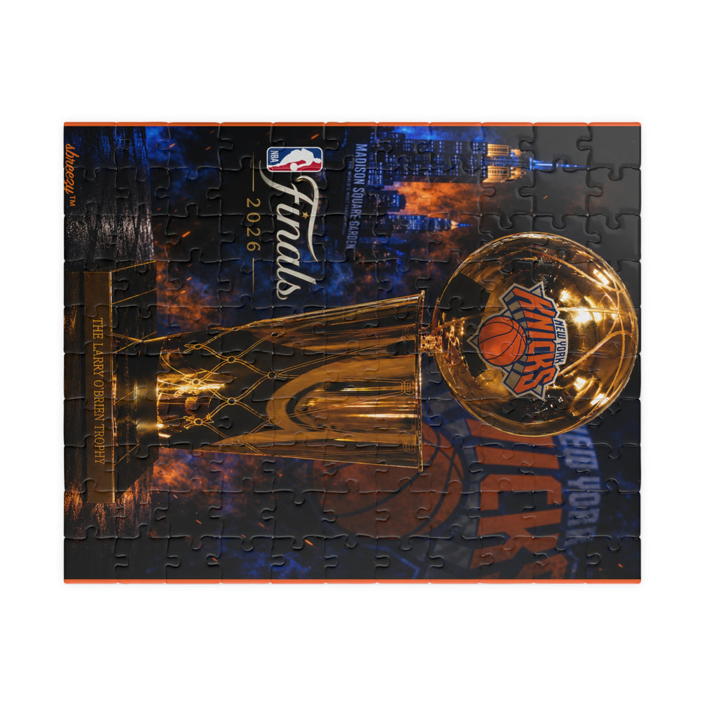 NBA Finals Trophy Puzzle — Basketball Championship Jigsaw (110/252/520/1014 pcs)