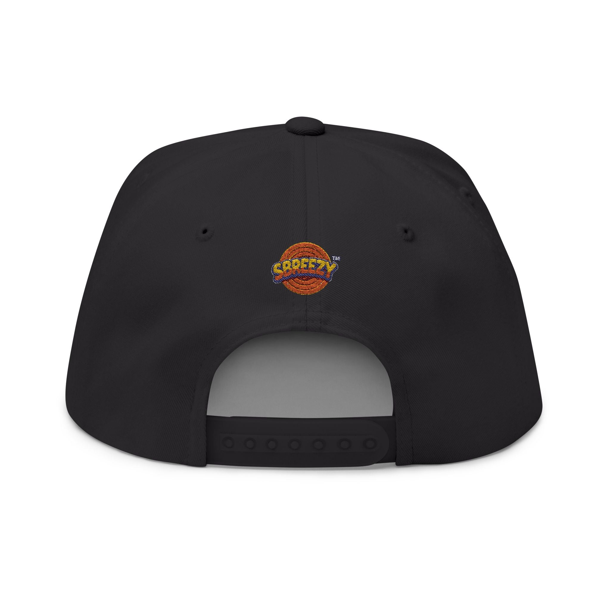 Champions Patch Flat Bill Cap — Embroidered New York Sports Snapback