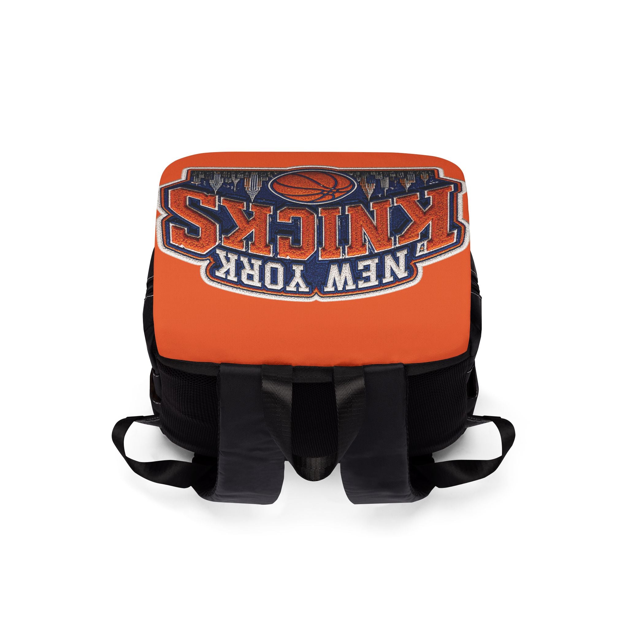 New York Knicks Logo Shoulder Backpack — Casual NBA Fan School Bag