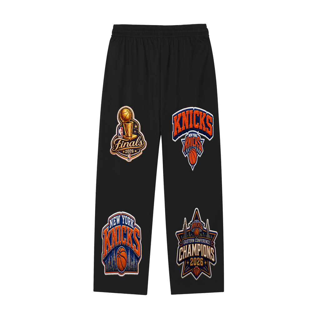Mesh-Lined Knicks Shooting Athletic Leg Pants