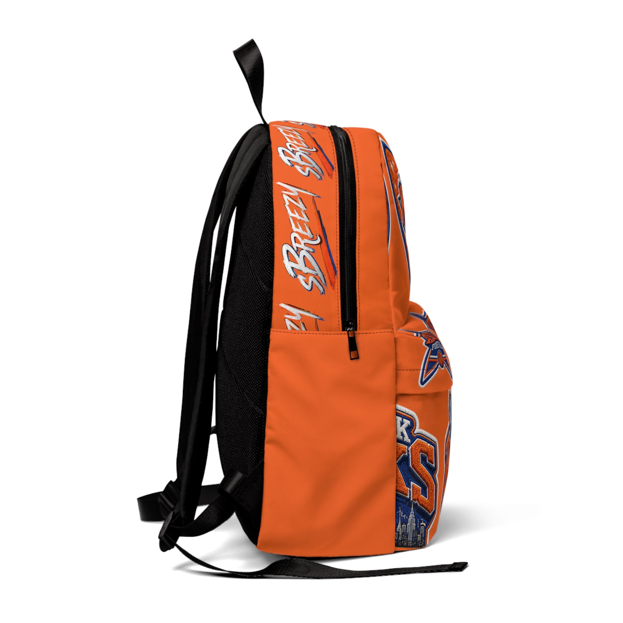 New York Knicks Orange Backpack – NBA Basketball Fan School Bag