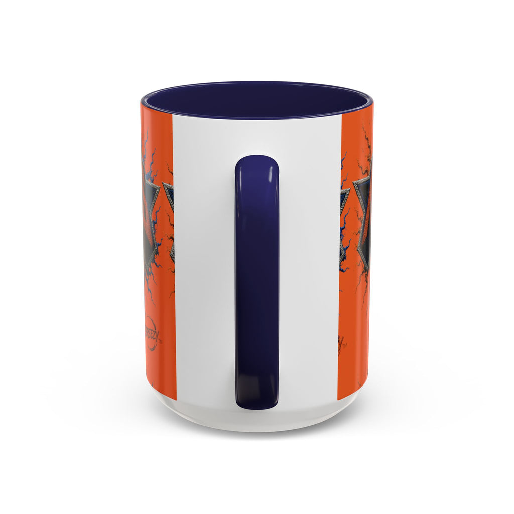 New York Knicks Basketball Accent Coffee Mug — 11/15oz Orange & Black