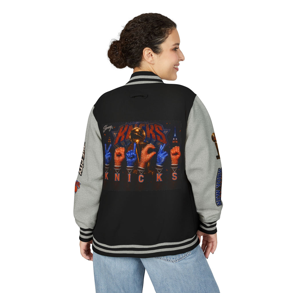 Knicks Letterman Jacket — Vintage NYC Basketball Varsity Jacket