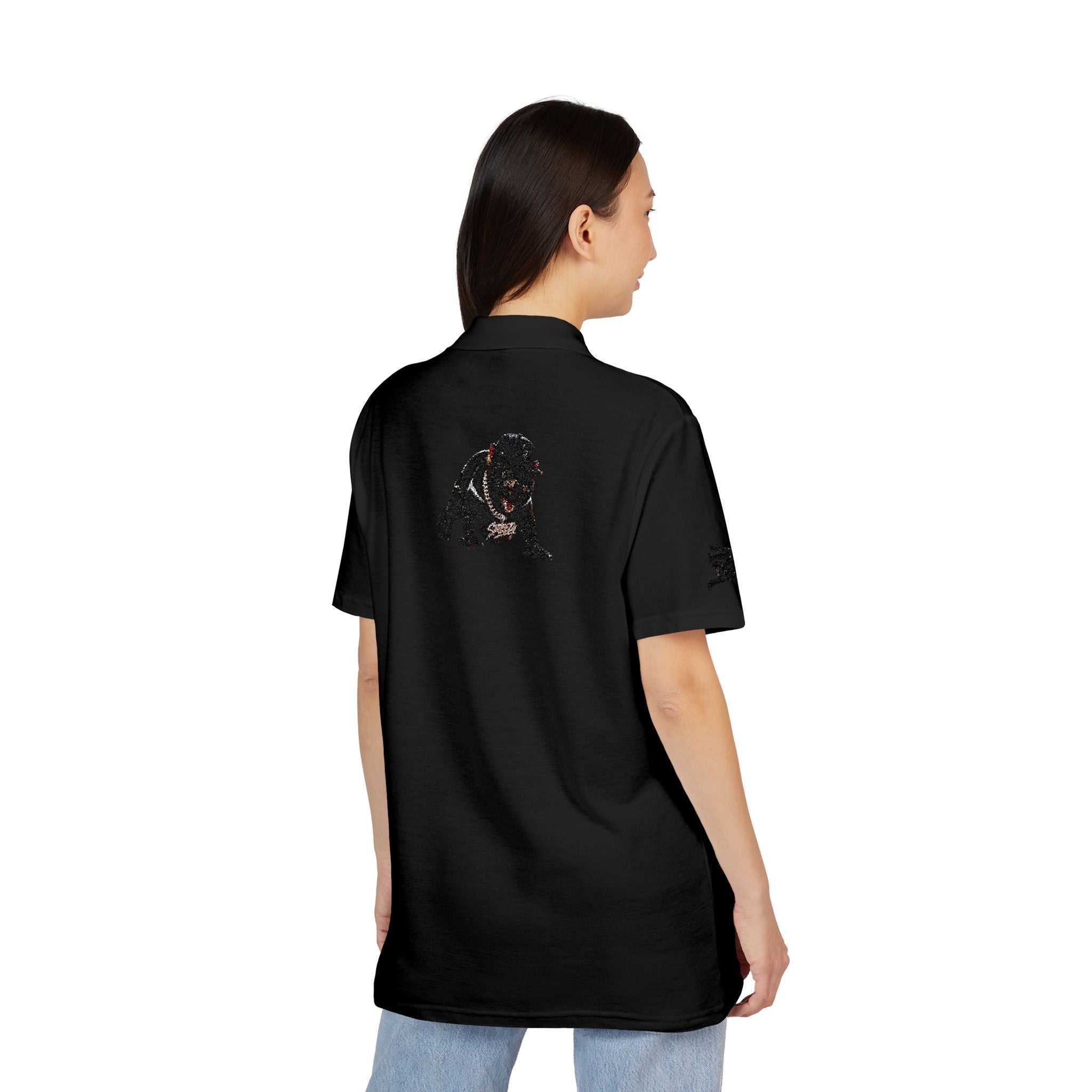 Embroidered Sbreezy Tasmanian Devil Kingdom Polo Shirt