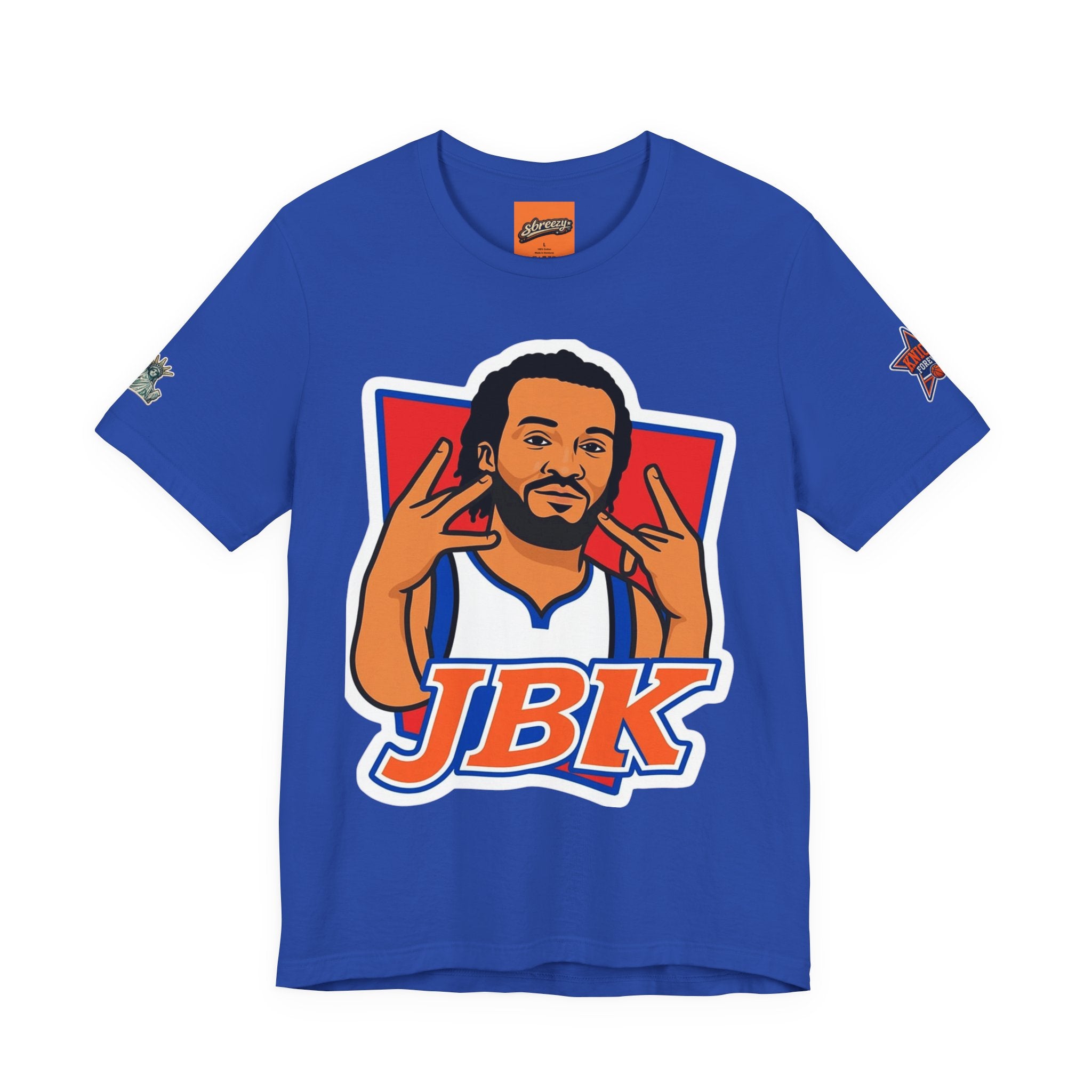 JBK Sbrezzy Knicks Basketball Graphic Tee
