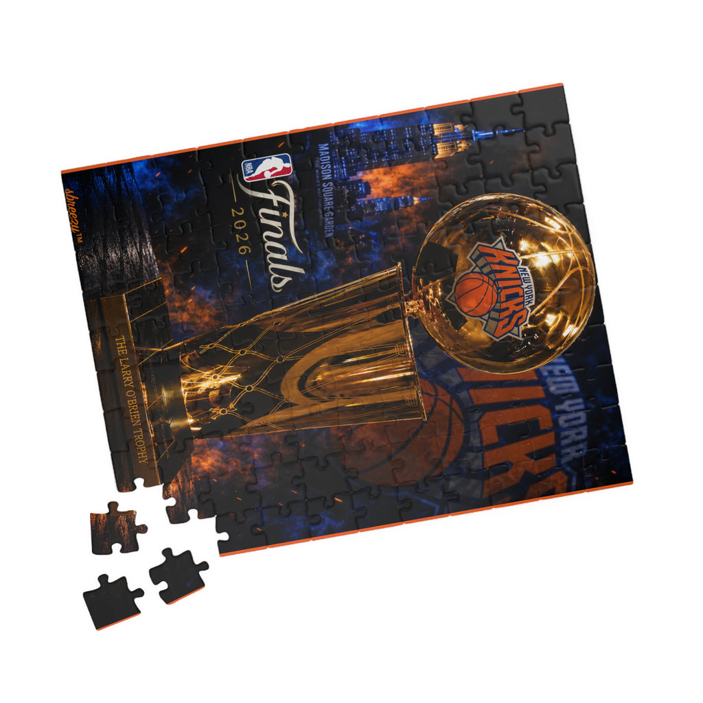 NBA Finals Trophy Puzzle — Basketball Championship Jigsaw (110/252/520/1014 pcs)