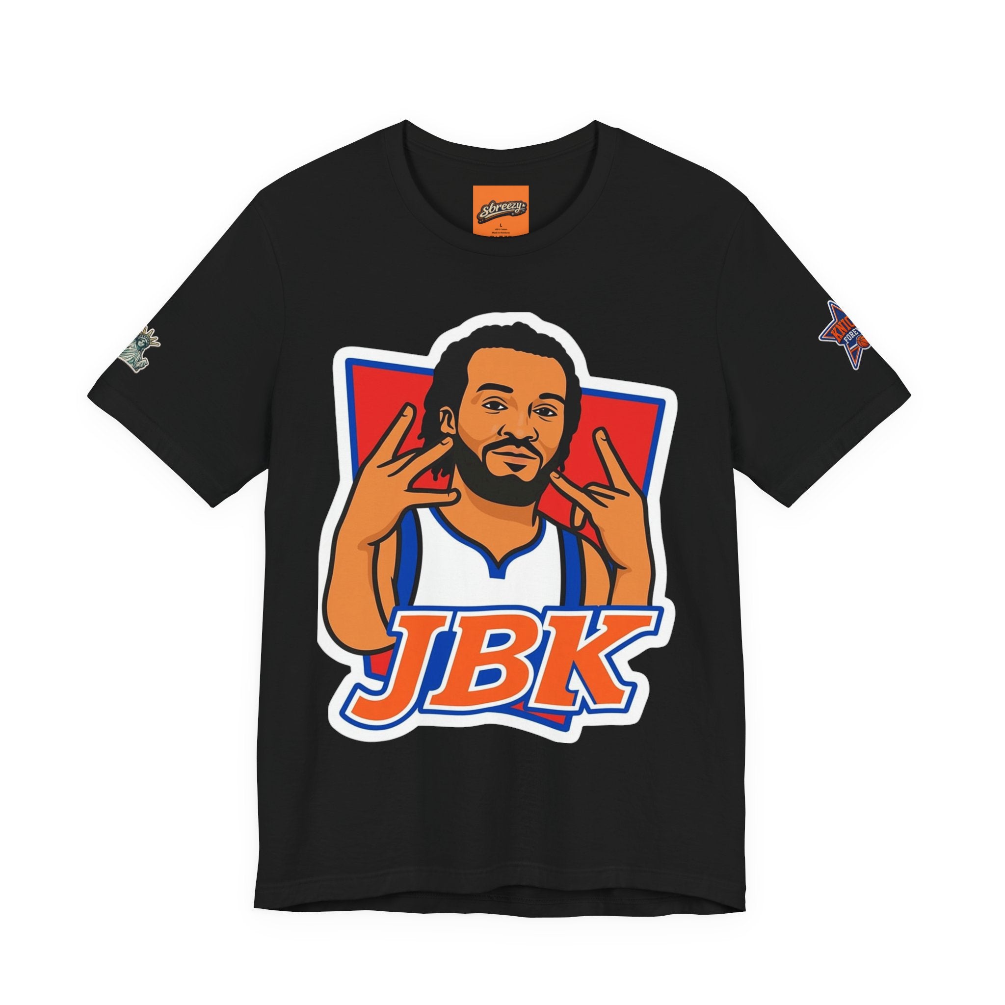 JBK Sbrezzy Knicks Basketball Graphic Tee