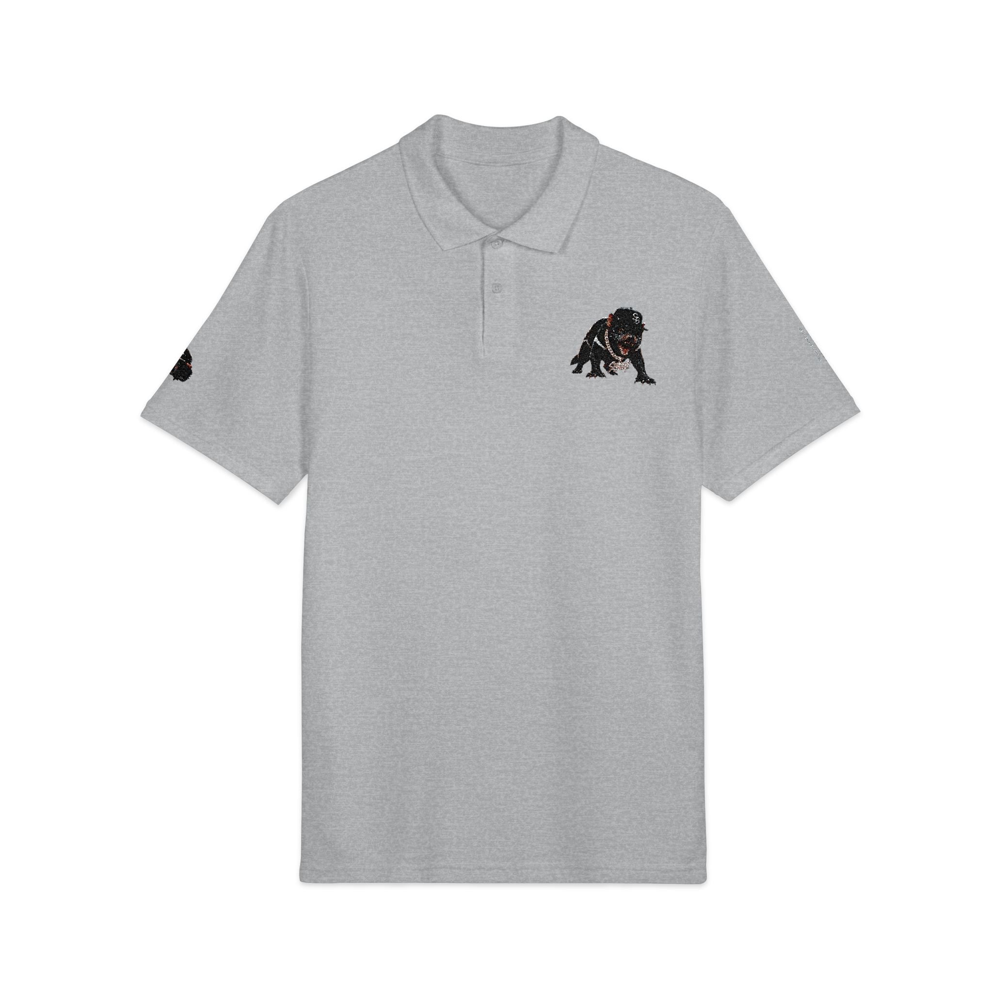 Embroidered Sbreezy Tasmanian Devil Kingdom Polo Shirt