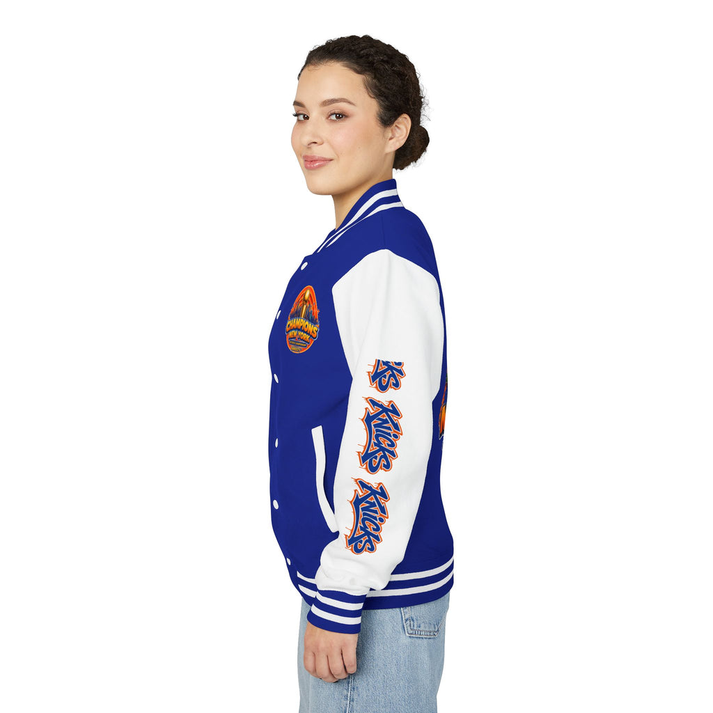 Knicks Championship Letterman Jacket — "That's All, Folks!" New York Stand Up