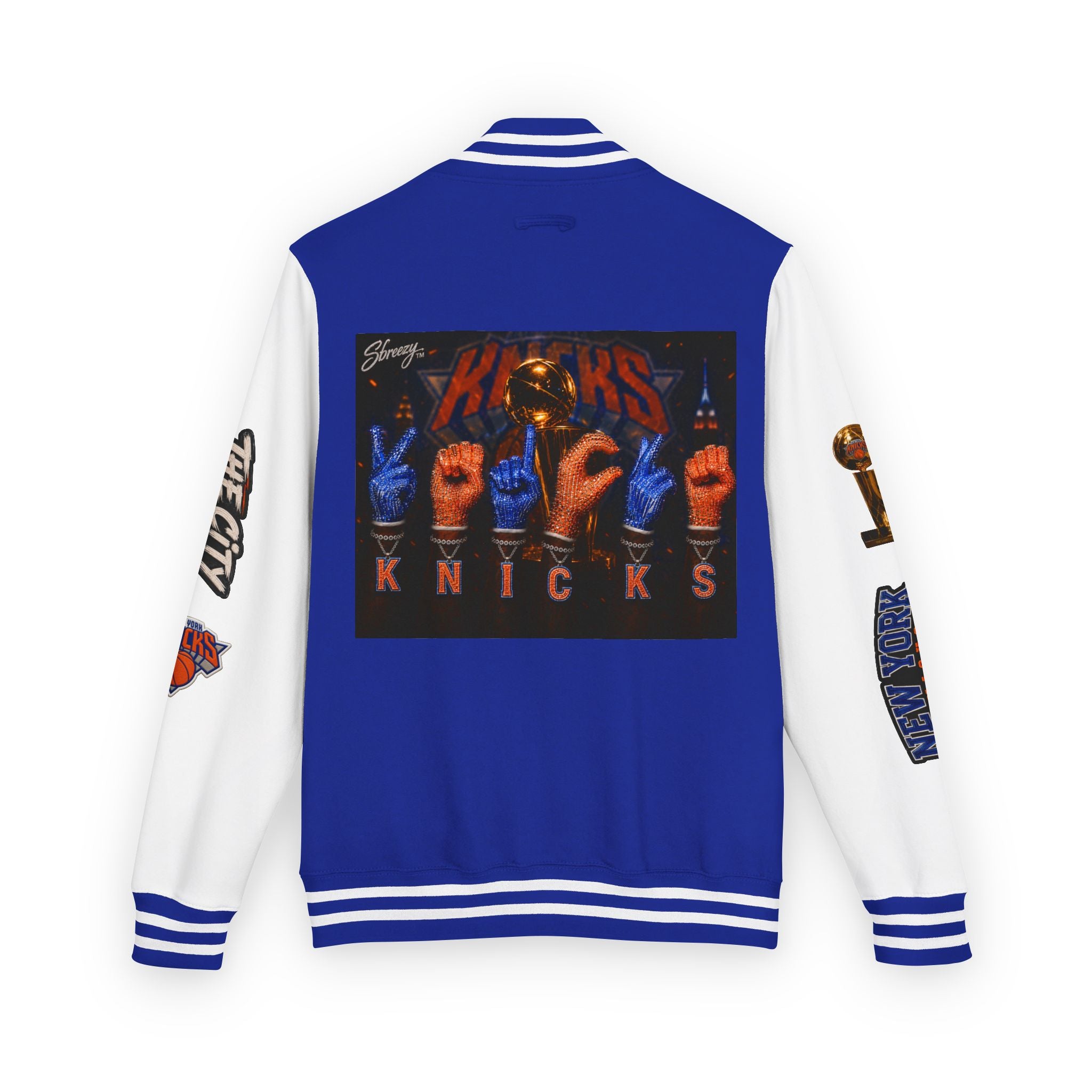 Knicks Letterman Jacket — Vintage NYC Basketball Varsity Jacket