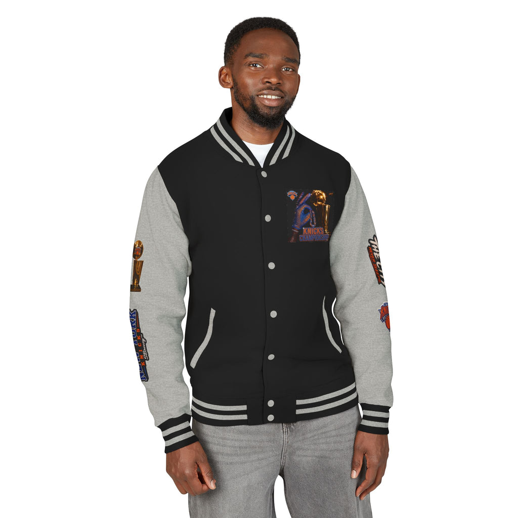Knicks Letterman Jacket — Vintage NYC Basketball Varsity Jacket