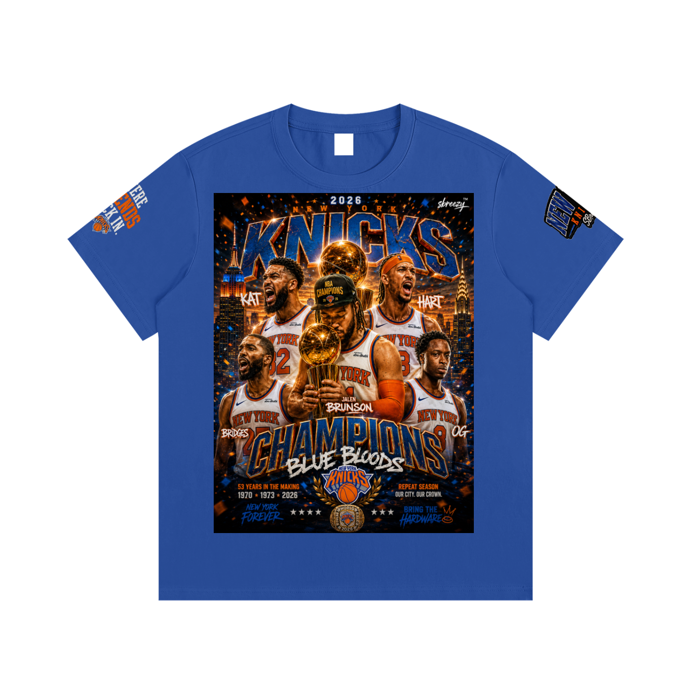 Knicks Blue bloods T-Shirt