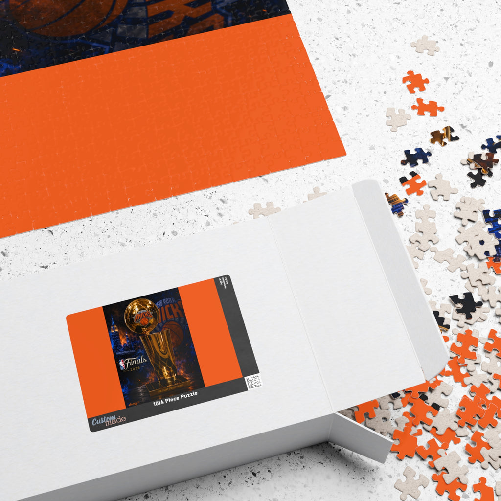 NBA Finals Trophy Puzzle — Basketball Championship Jigsaw (110/252/520/1014 pcs)