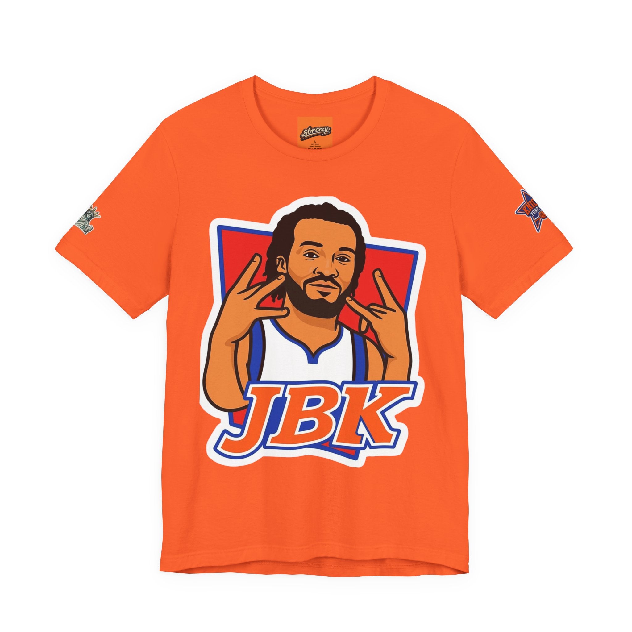 JBK Sbrezzy Knicks Basketball Graphic Tee