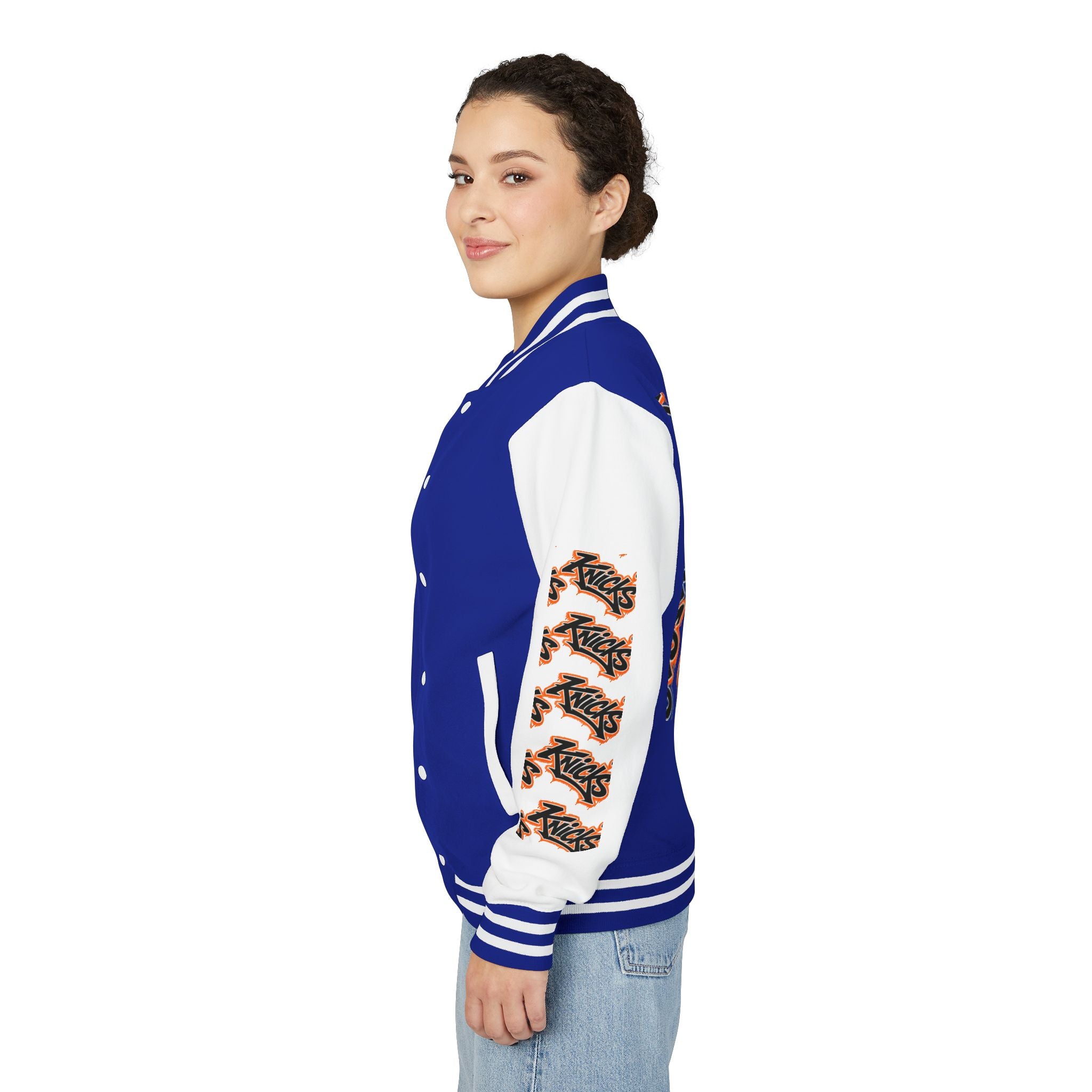 Knicks Graffiti Letterman Jacket