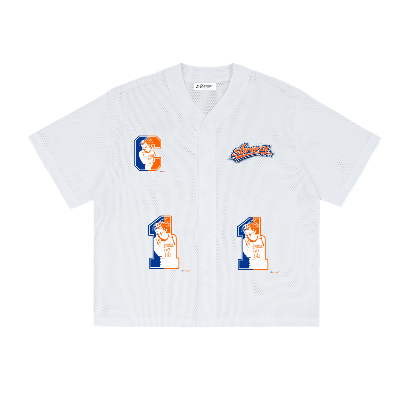 Varsity Button-Up Baseball Jersey