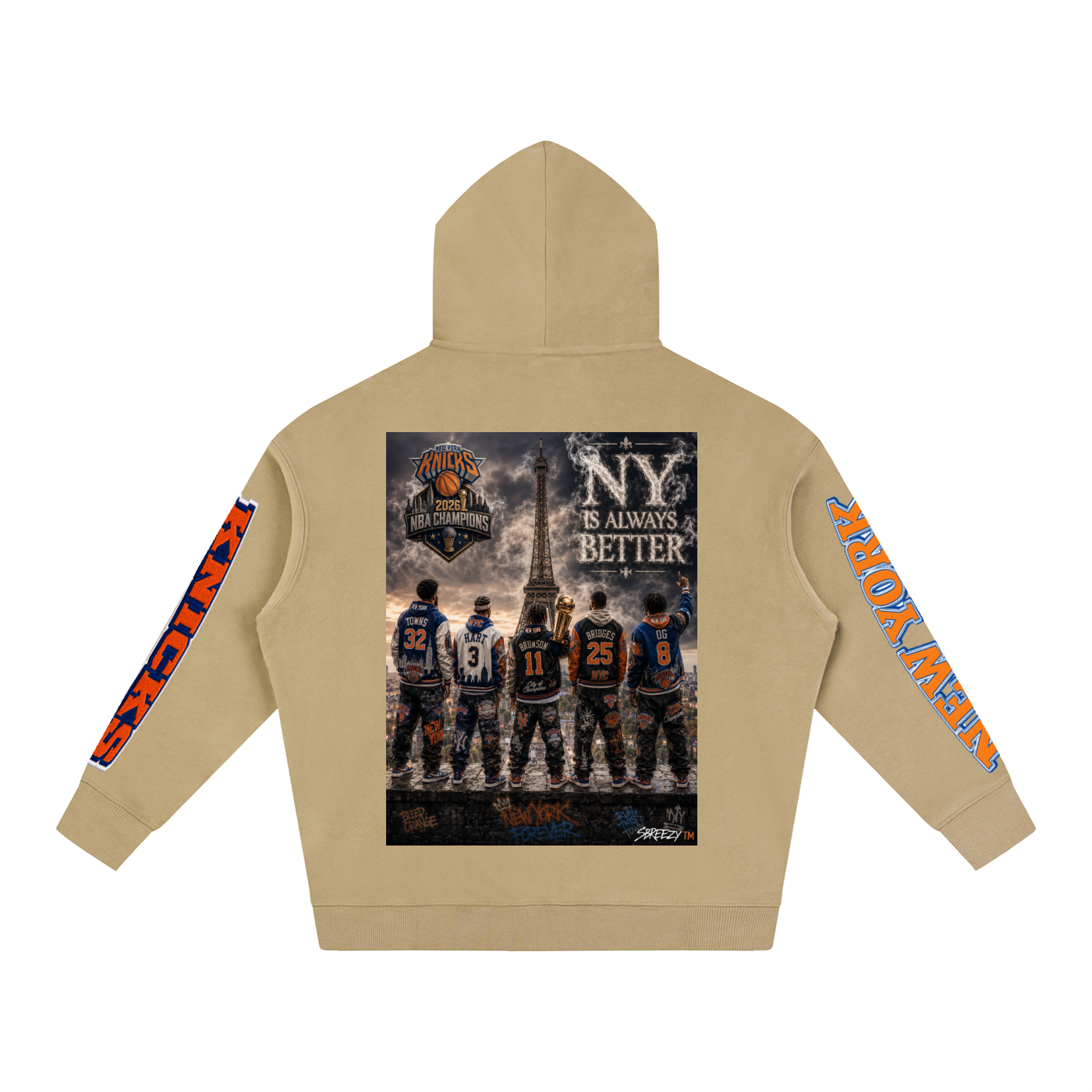 Knicks Paris tour Hoodie