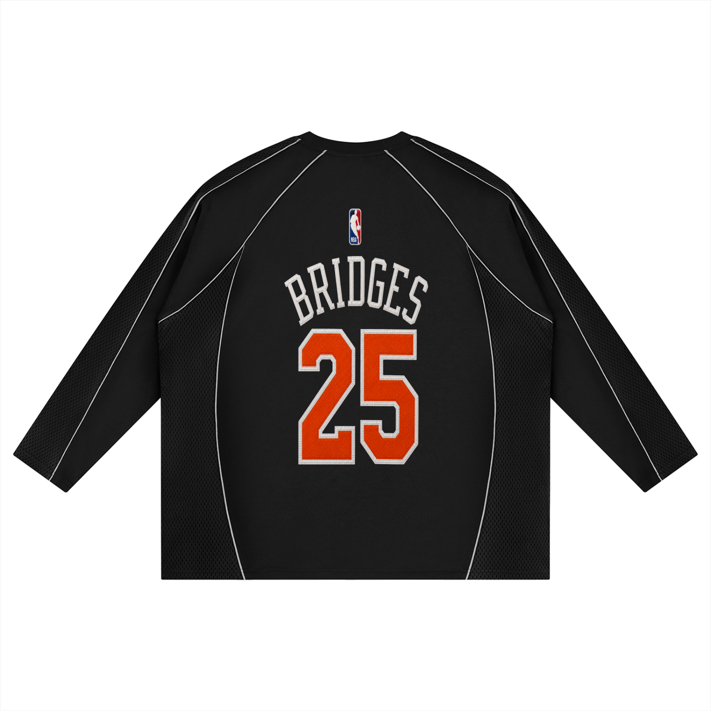 MIKAL BRIDGES Sbreezy Knicks Paneled Raglan Soccer Jersey