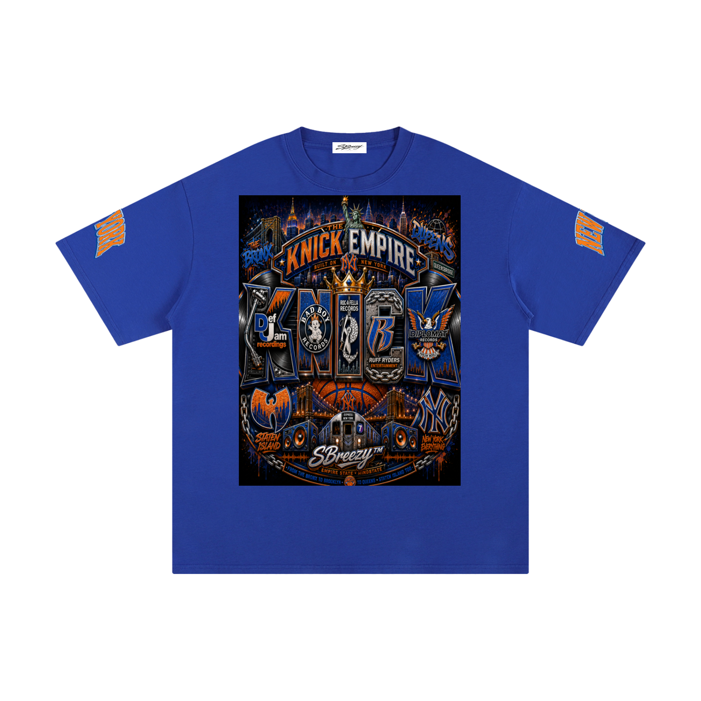 Knicks record label inspiration T-Shirt