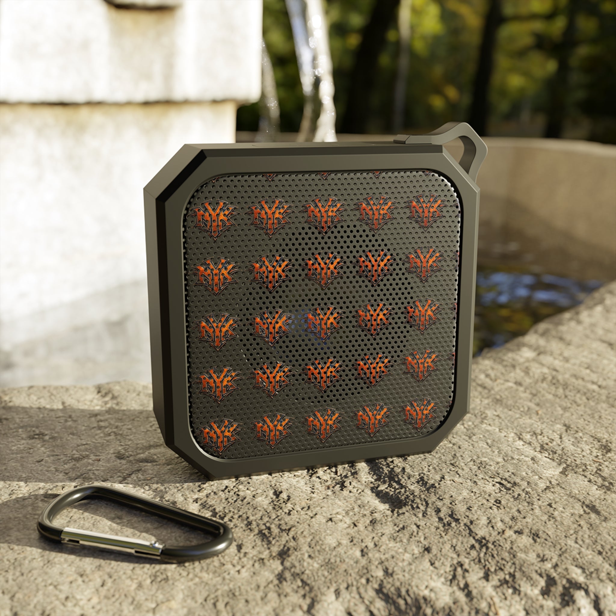 Knicks Outdoor Bluetooth Speaker — Rugged Waterproof Portable Speaker with Carabiner