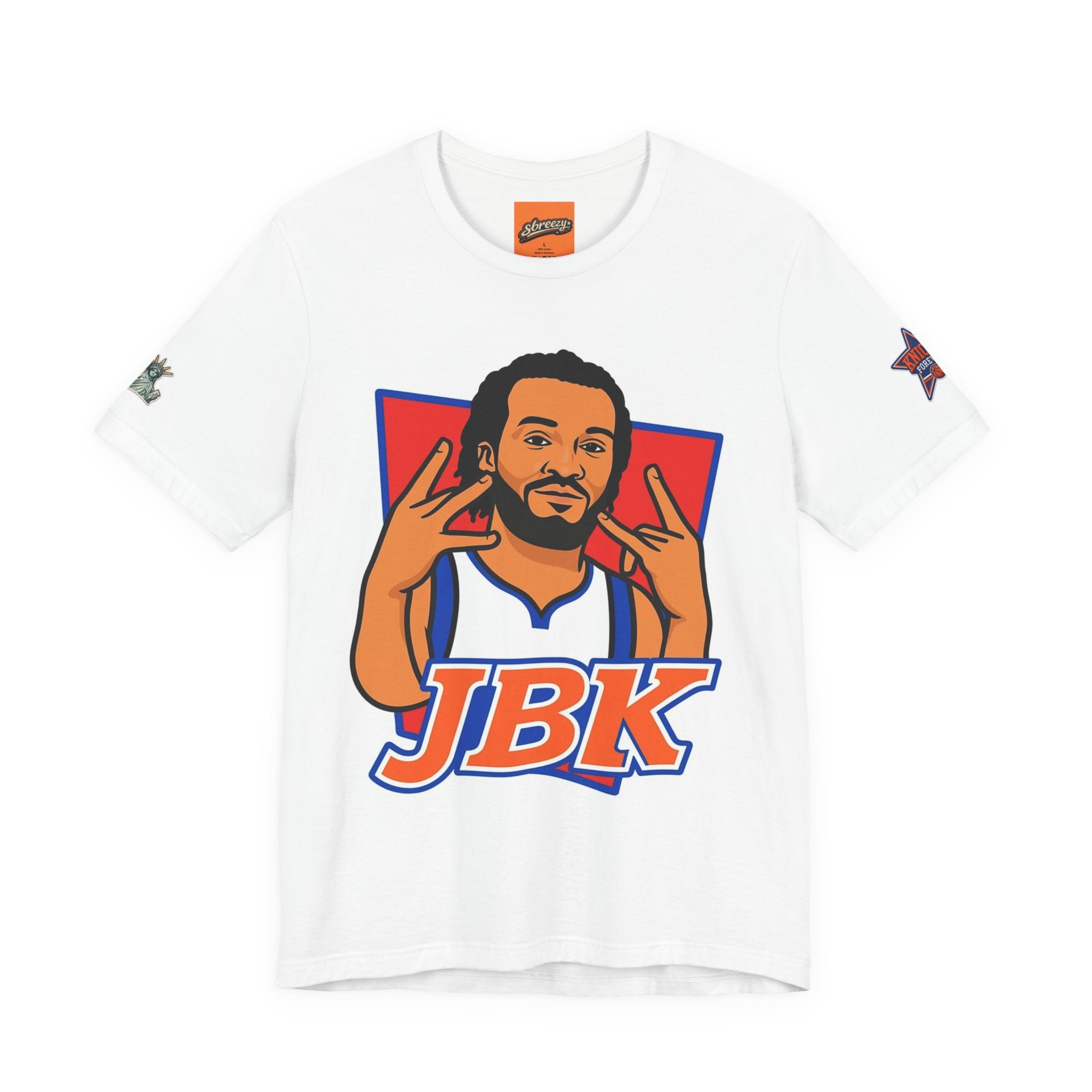 JBK Sbrezzy Knicks Basketball Graphic Tee
