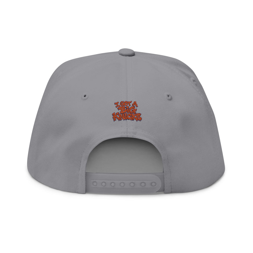 Embroidered Rocket Knicks Big Boy Flat Bill Cap