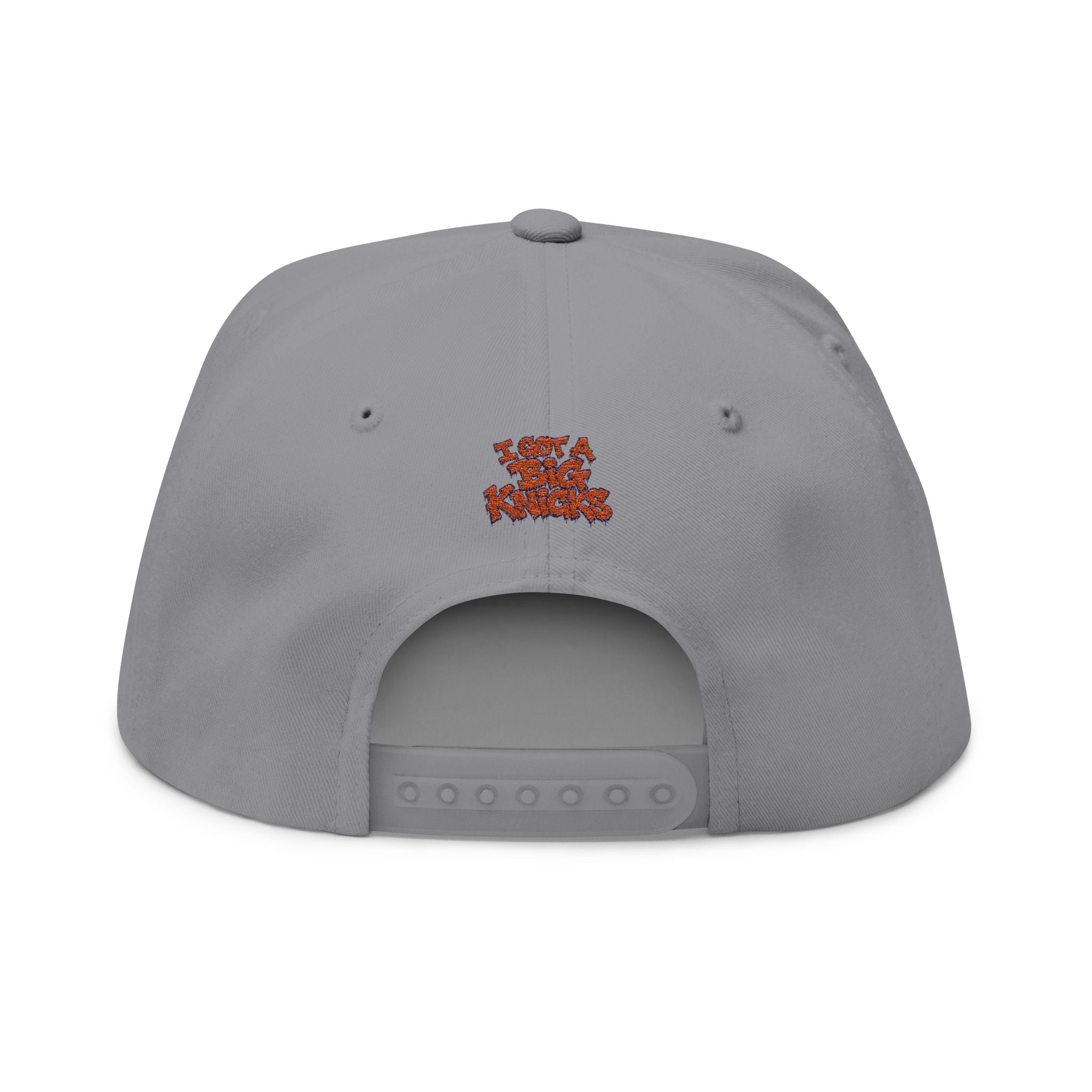 Embroidered Rocket Knicks Big Boy Flat Bill Cap