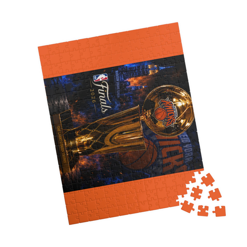 NBA Finals Trophy Puzzle — Basketball Championship Jigsaw (110/252/520/1014 pcs)