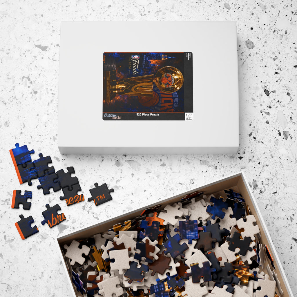 NBA Finals Trophy Puzzle — Basketball Championship Jigsaw (110/252/520/1014 pcs)