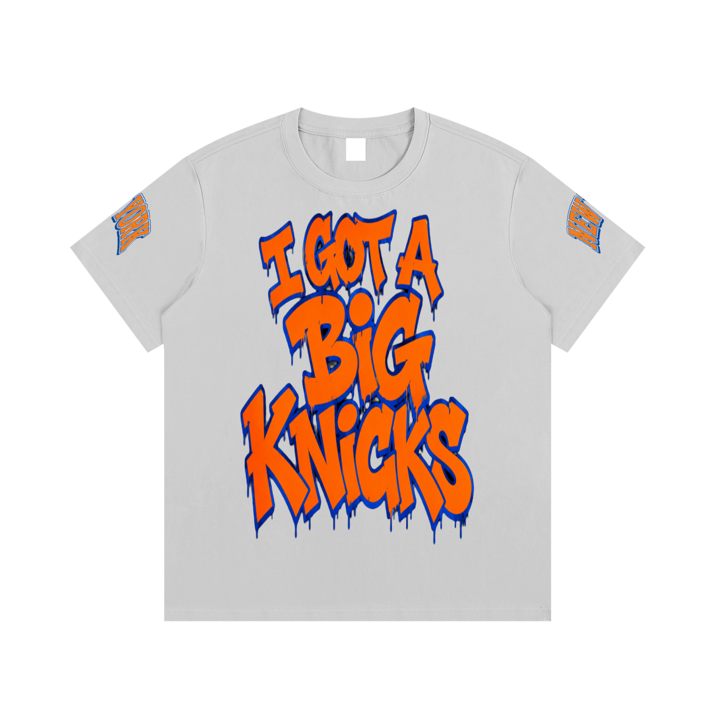 I got a big Knicks T-Shirt